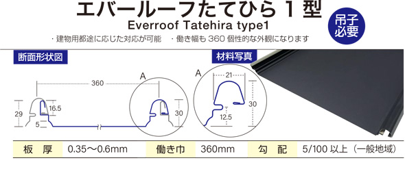 エバールーフたてひら１型